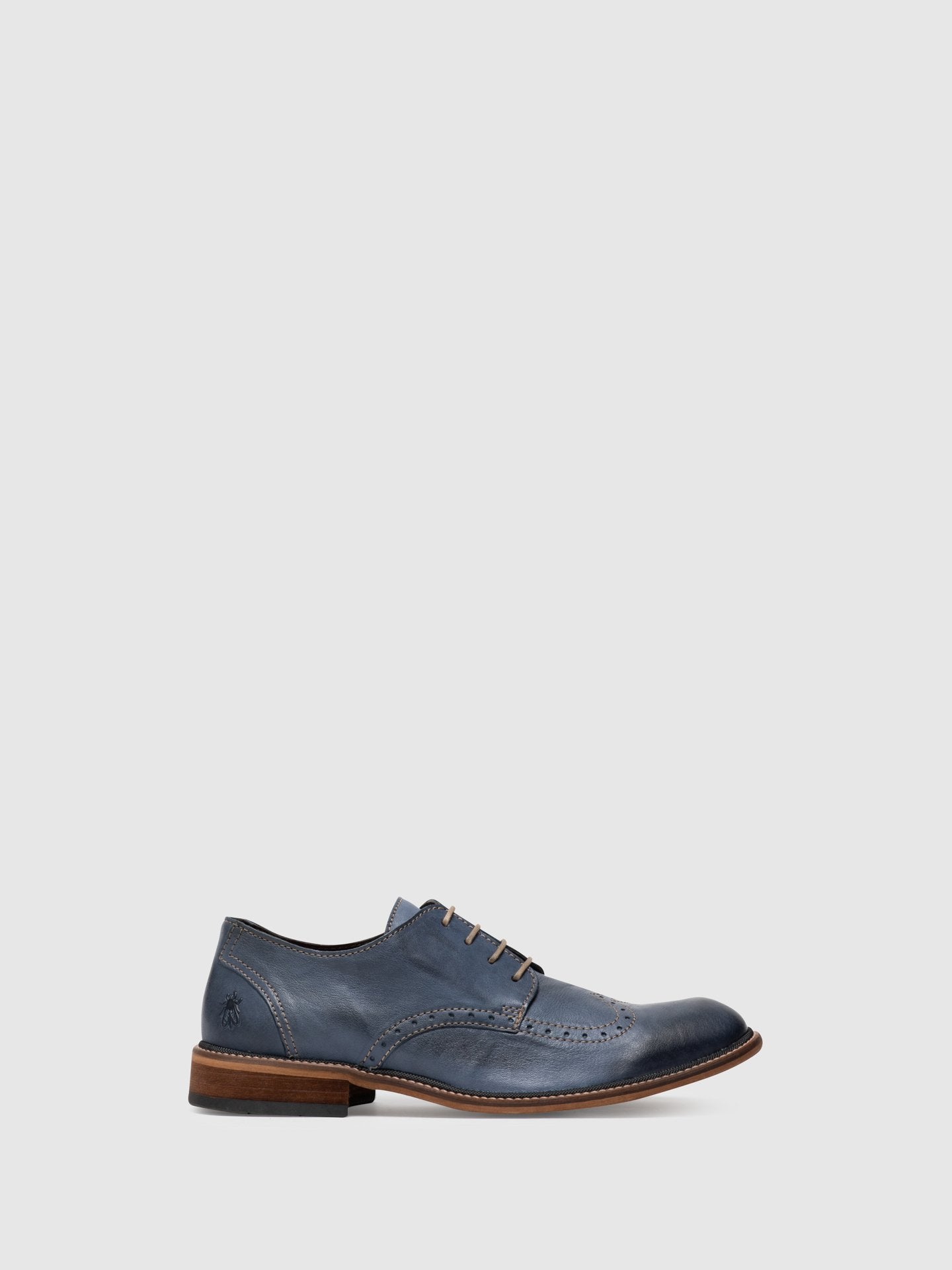 Fly London Blue Derby Shoes